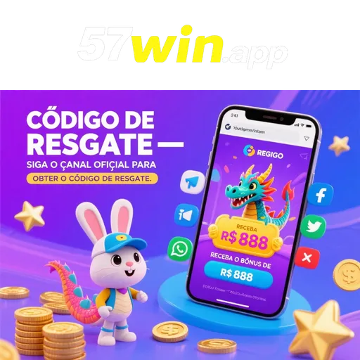 57WIN Indique amigos para receber um bônus
